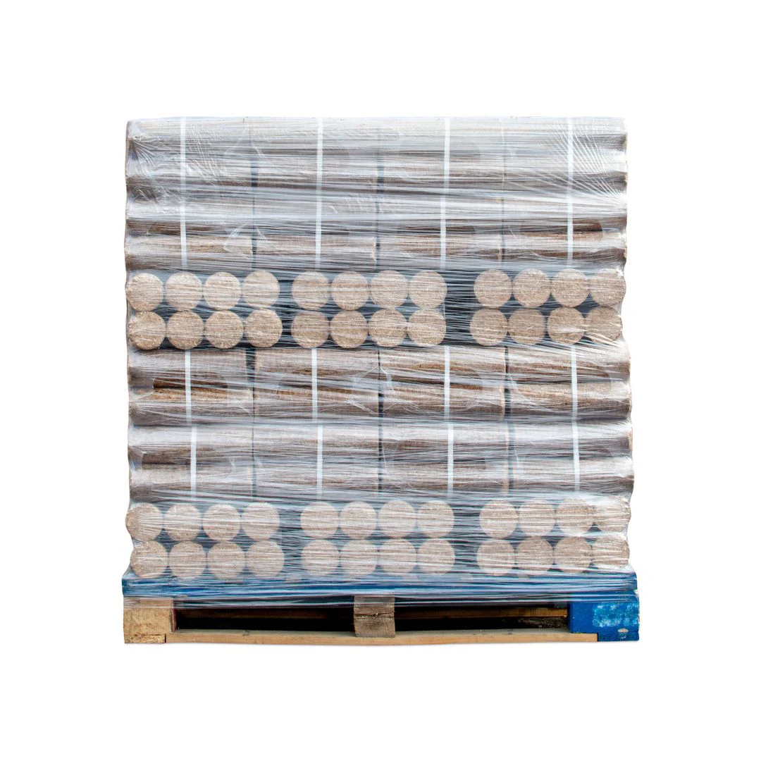 1000 kg de troncos comprimidos de día, madera densificada para estufas de leña o chimeneas