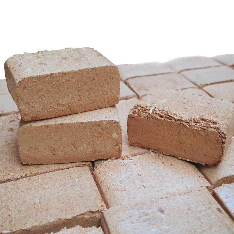 Troncos comprimidos – 1620 troncos – 100% natural