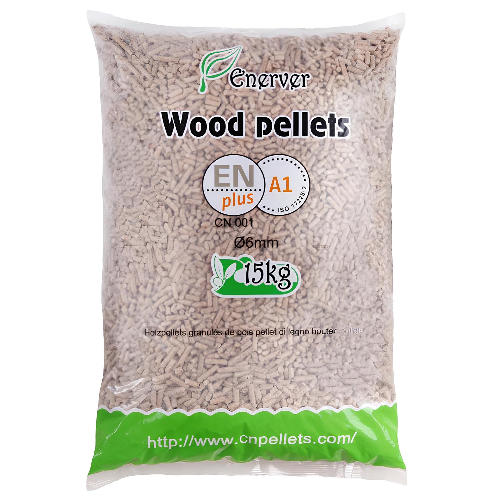 Wood Pellets Enerver – X53 (53 sacs de 15 kg)