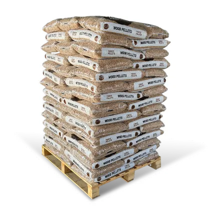 3 palets de 65 sacos de PELLET LDD de 15KG