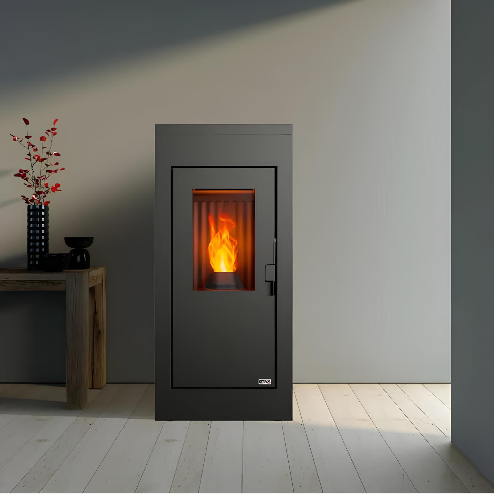 Poêle à granulés étanche Vulcano Silenzio – 9,2 kW (Standard)