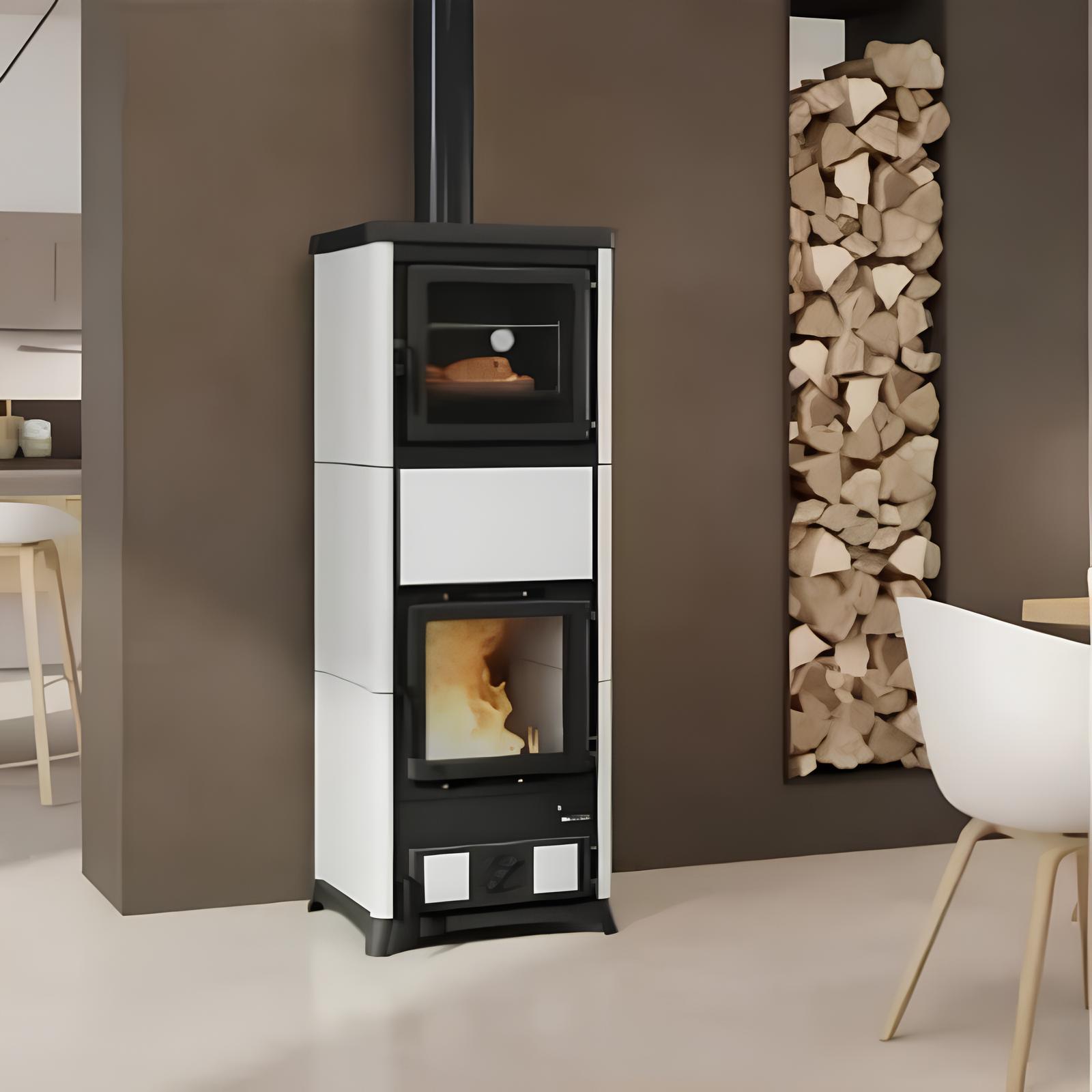 Poêle à bois Concita 2.0 Steel – 11,8 kW (Design acier)