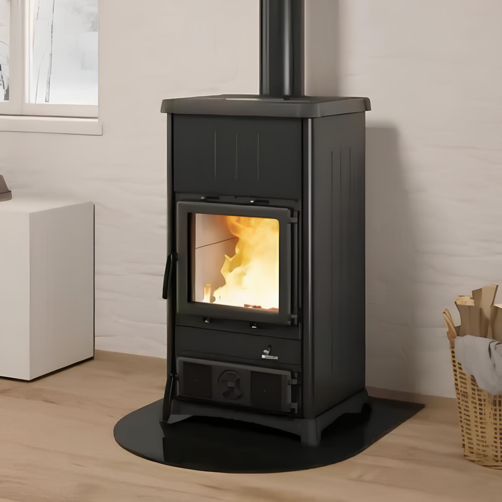 Poêle à bois Fedora – 9 kW (Économique)